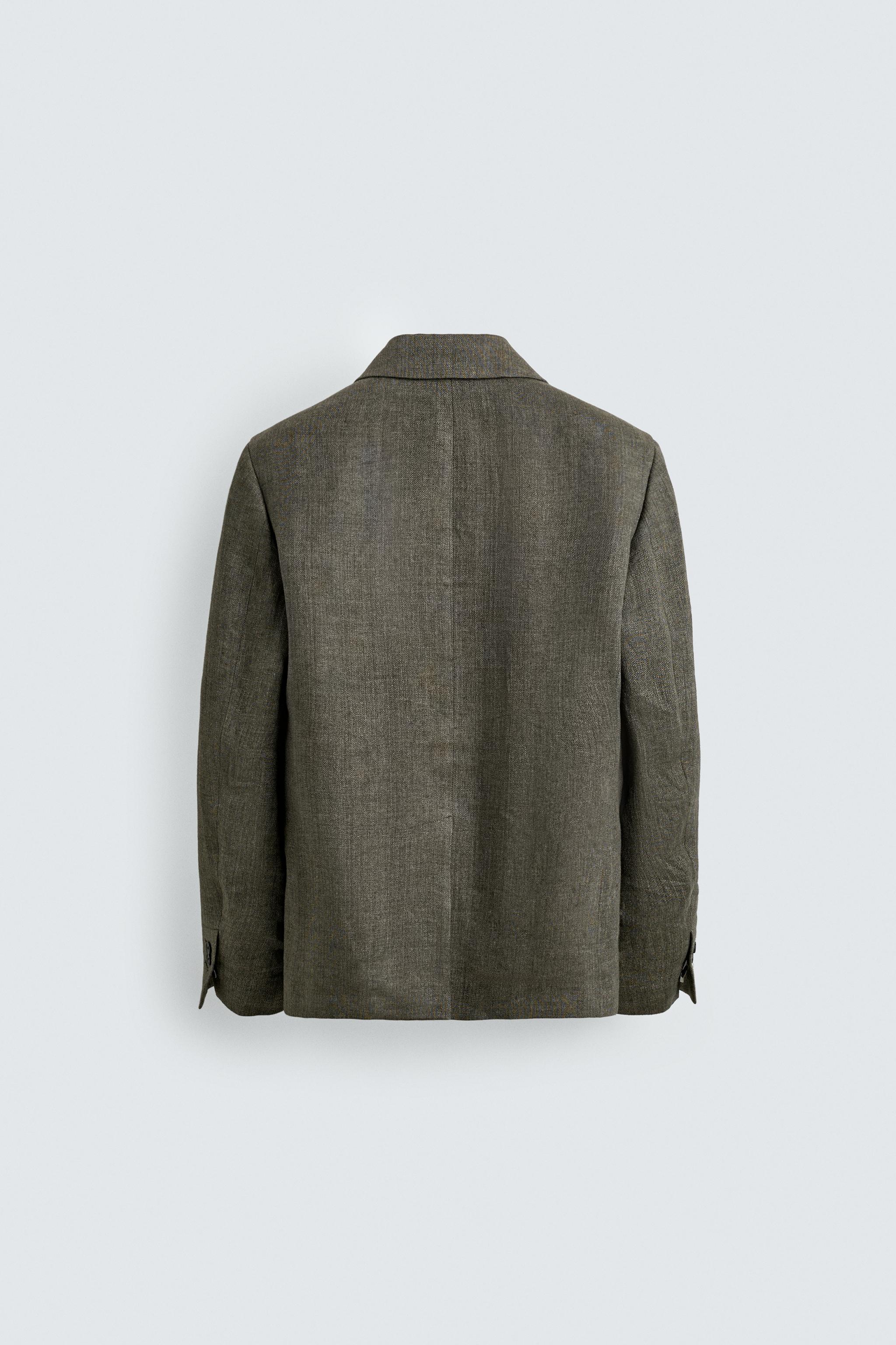 VESTE STRUCTURÉE 100% LIN